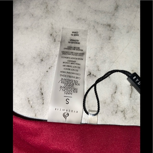NEW Ryderwear NKD Sports bra - Berry Red - Picture 4 of 4